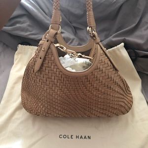 Cole Haan Genevieve Woven Purse